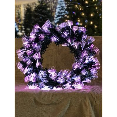 Прикраса декоративна Luca Lighting світлодіодний вінок Highland мультиколірний 2 м (8718861662245) Вінниця - фото 4