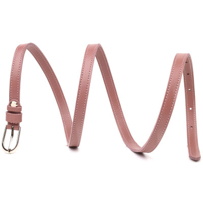 Ремінь Grande Pelle Жіночий з натуральної шкіри Рожевий (21441) Вінниця - фото 9