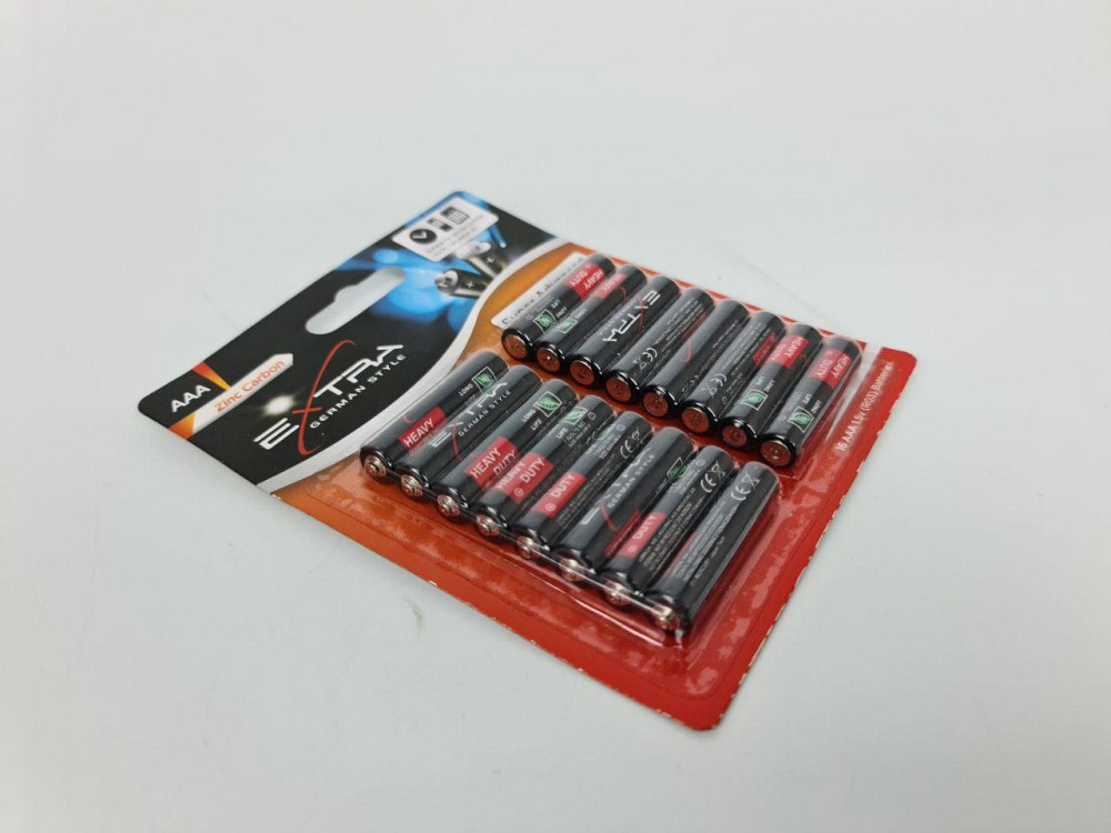 Елемент живлення Батарейка Extra German Style (ААА R3) сольові (Б-16) (16 шт) Харків - фото 3
