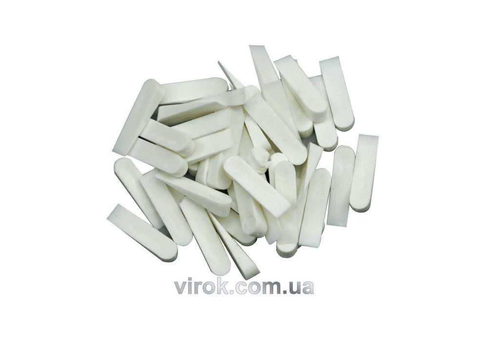 Клини для плитки VOREL : 37х7 мм, уп. 50 шт.  [100] Одеса - фото 1