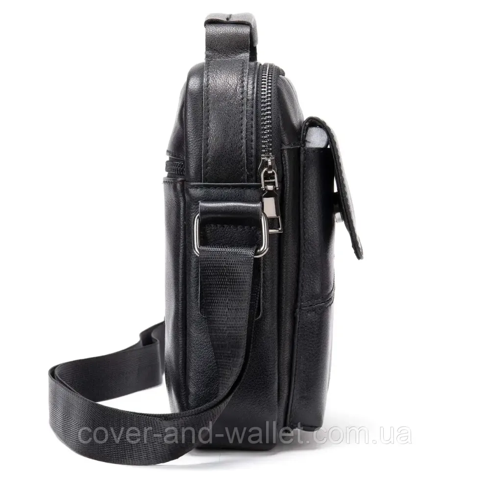 Стильная мужская сумка барсетка из натуральной кожи с отделением для телефона VINTAGE Киев - изображение 6