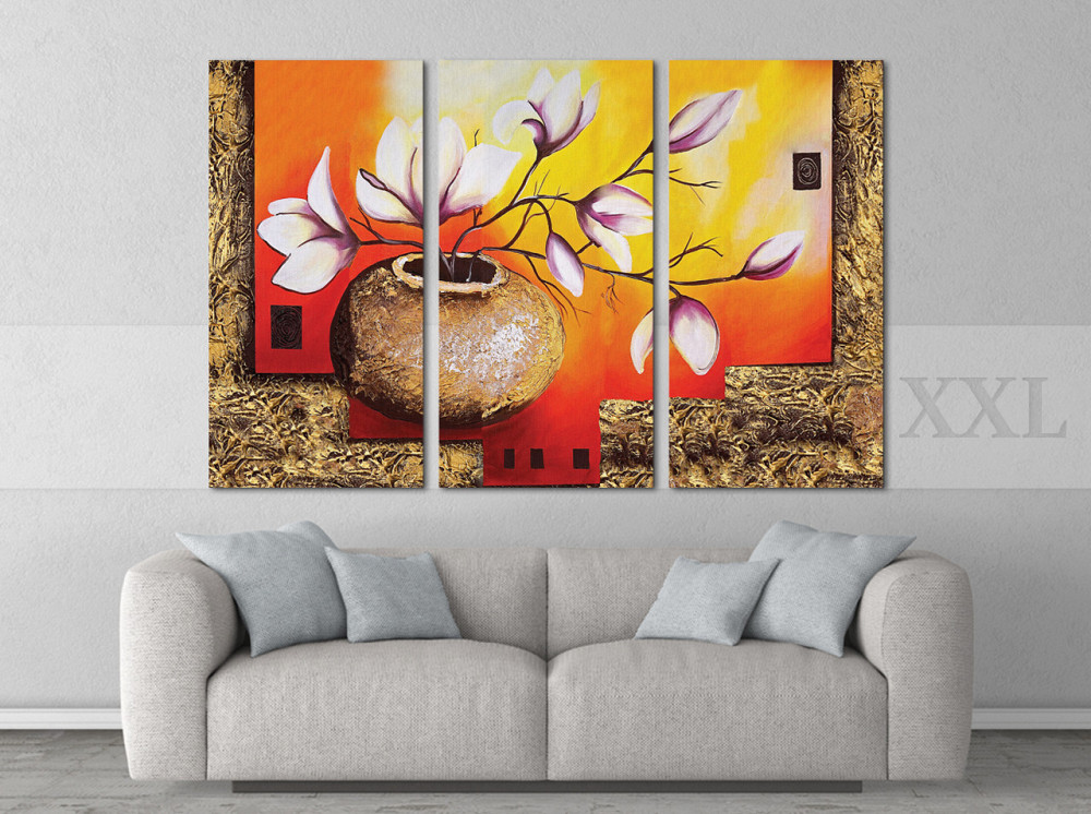 Модульна картина Абстракція Квіти Art-221_XXL Київ - фото 2