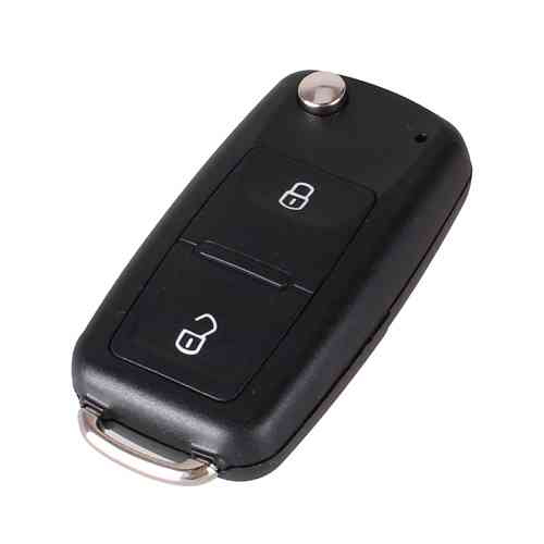 Викидний ключ, корпус під чіп, 2кн, Volkswagen, HU66 Вінниця