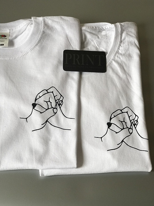 Парные футболки для влюбленных (Давай навсегда ) Черновцы - изображение 1