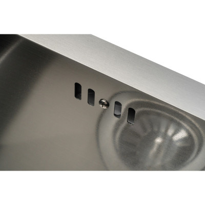 Мойка кухонная GRANADO Under top STEEL S201 black (GS08201B) Винница - изображение 4