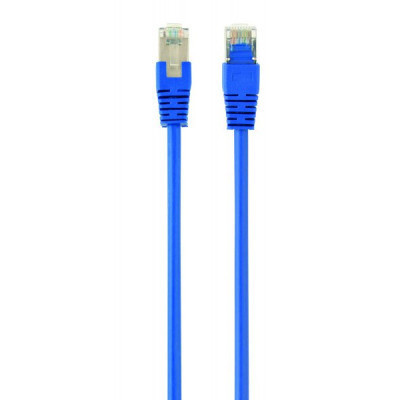 Патч-корд 2м FTP cat 6 CCA blue Cablexpert (PP6-2M/B) Винница - изображение 1