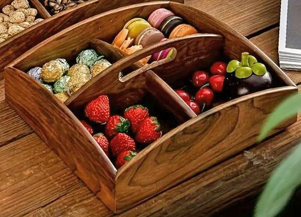 Менажница деревянная 