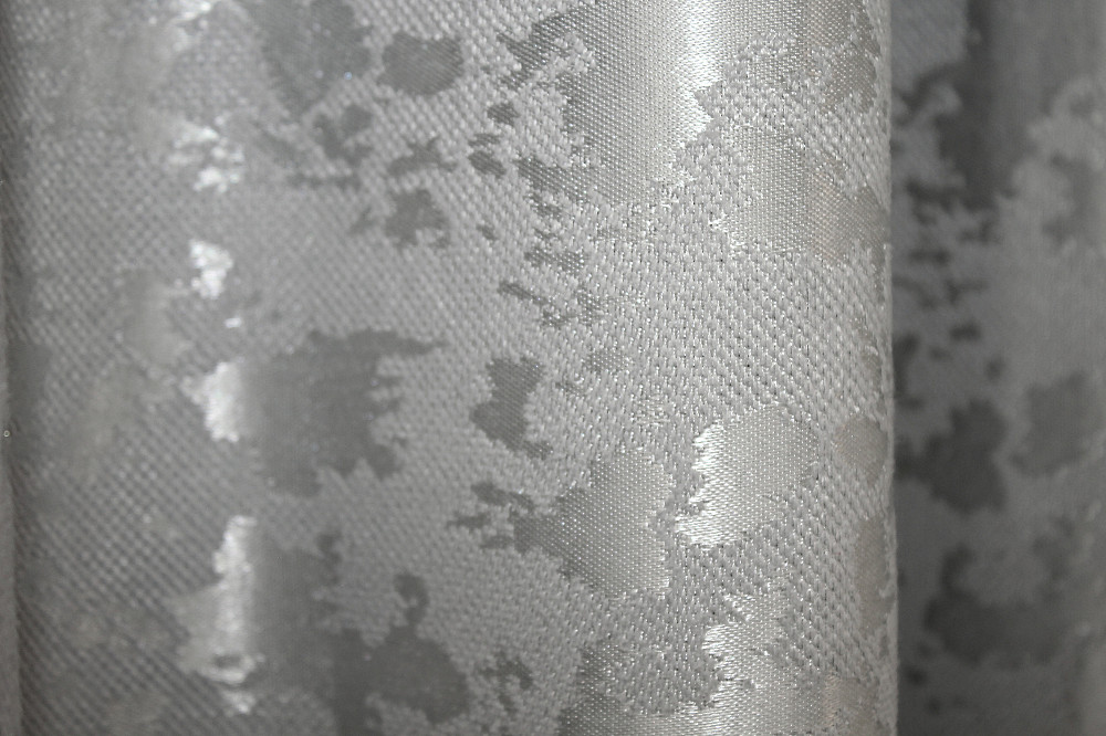 Комплект готовых штор VR-Textil Лен мрамор Pavliani ХО № 1263ш Светло-серый 100х280 см 2 шт (31-588) Киев - изображение 15