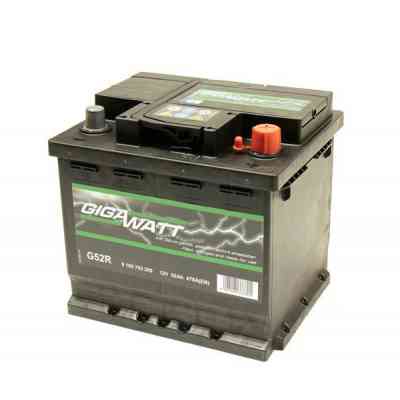 Акумулятор автомобільний GigaWatt 52А (0185755200) Вінниця
