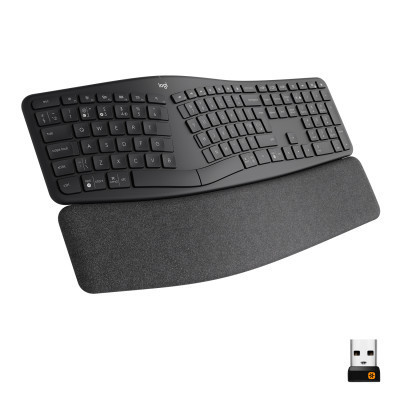 Клавиатура Logitech ERGO K860 Bluetooth/Wireless UA Black (920-010108) Винница - изображение 1