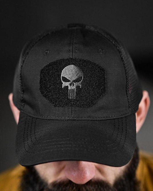 Бейсболка  chastener black Одесса - изображение 3