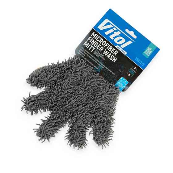 Серветка "рукавичка" (29х23) сіра мікрофібра Мукачево