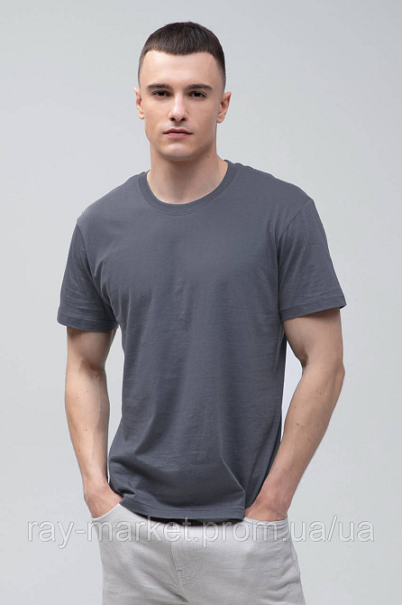 Футболка мужская графитовая STEDMAN CLASSIC-T(ST2000-SLG) XXL Киев - изображение 1