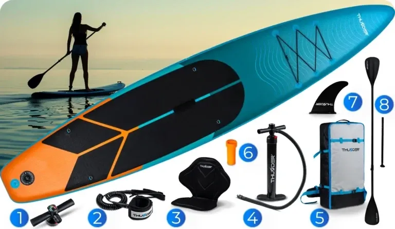 Надувна SUP дошка (Сапборд) THUNDER STORME 365 Київ - фото 6