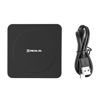 Зарядний пристрій REAL-EL WL-710 black (EL123160018) Вінниця - фото 7