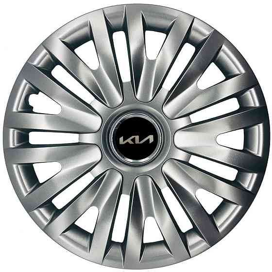 Автомобільні модельні ковпаки R16 Kia NEW 412 4шт, SJS, сріблясті Київ
