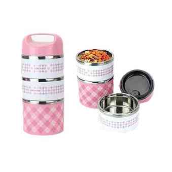 Ланч бокс UNIQUE UN-1522 2л Pink HO-69 Львов