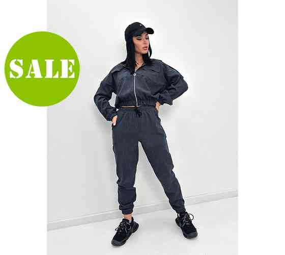 Вельветовый костюм-двойка Demien батал Киев