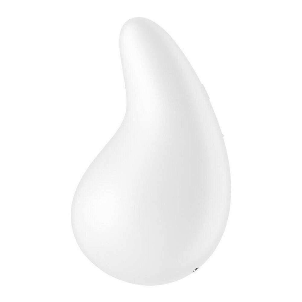 Вибратор для наружной стимуляции Satisfyer Dew Drop White, 2 мотора, 12 режимов, мягкий корпус Sex Aura Киев - изображение 5
