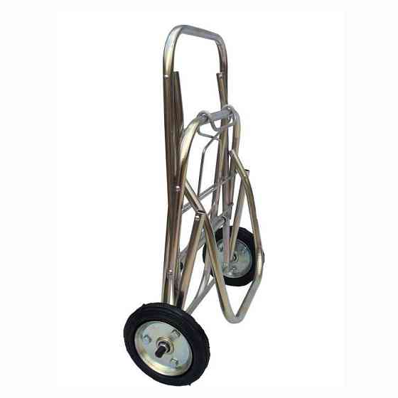 Хозяйственная складная тележка ТМО-160У с сумкой и колесами — удобна для рынка, дачи, покупок. Харьков