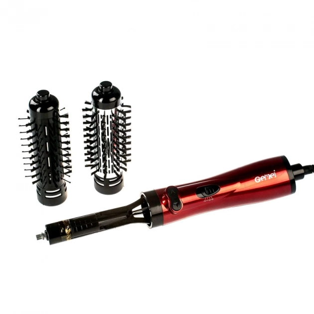 Фен-щітка для волосся, що обертається Gemei Gm-4829 Вінниця - фото 7