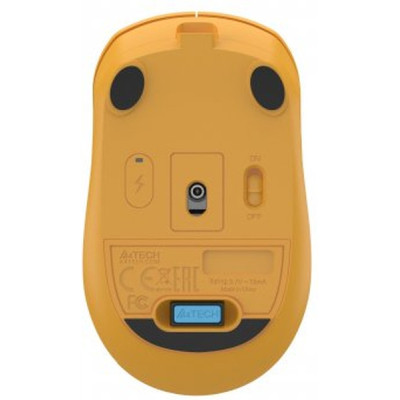 Мышка A4Tech FG15CS Air2 Wireless Yellow (4711421001236) Винница - изображение 5