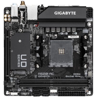 Материнська плата GIGABYTE A520I AC Вінниця - фото 1
