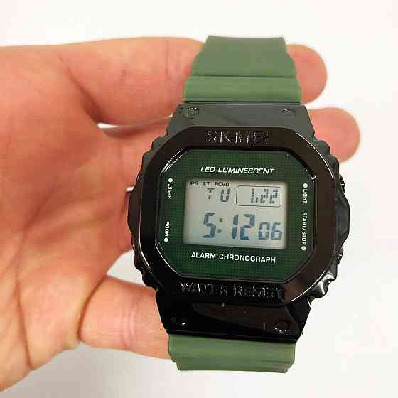 Тактичні армійські годинники водонепроникні SKMEI 1851AG, Годинники рибалки мисливця TC-25 Івано-Франківськ