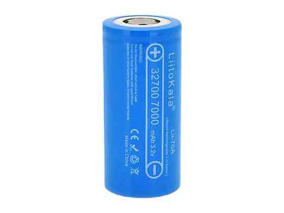 Акумулятор Li-ion 7000mAh 1шт LiitoKala Lii-70A,3.2V, ОРИГІНАЛ ТМ LIITOKALA Київ