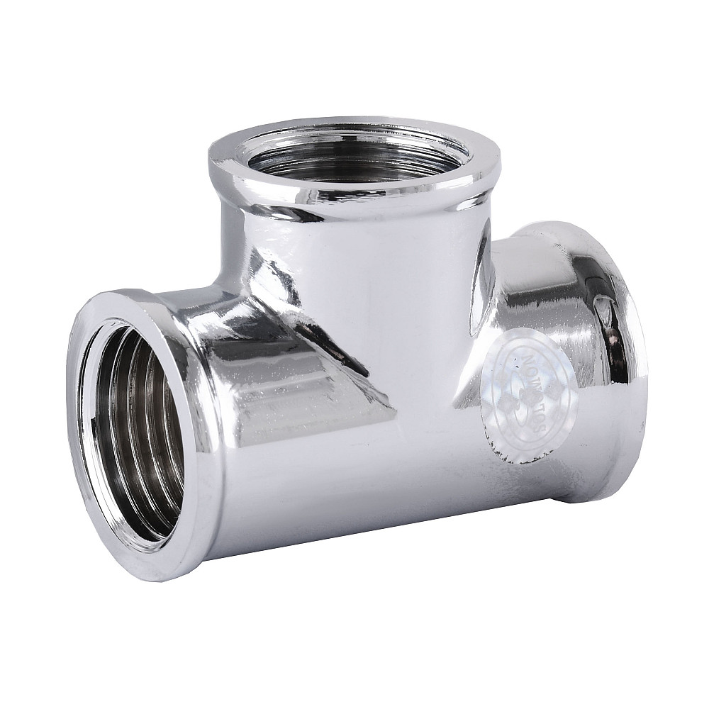 Трійник SOLOMON 3/4″ ВВВ хром 8202 Луцк - изображение 2