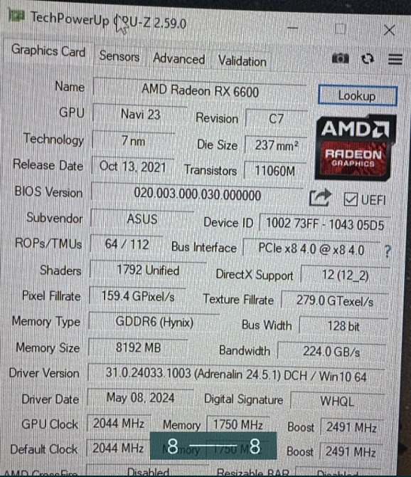 Новый игровой Компьютер: I RX6600 / Ryzen 5 3600. Киев - изображение 8