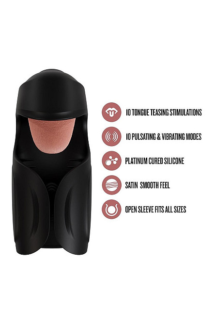 Мастурбатор Blush M for Men с вибрацией, 14.6 см Sex Aura Киев - изображение 5