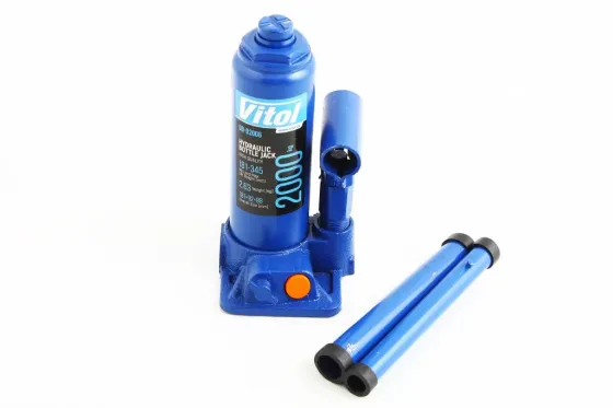 Домкрат гідравлічний 2 т 181-345м Vitol з передохр. клапаном Вінниця