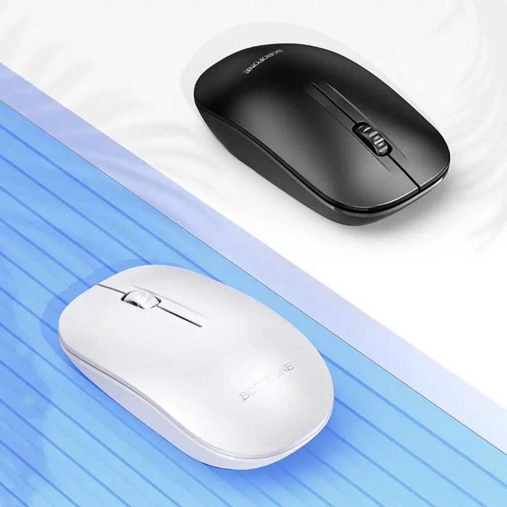 Мышь беспроводная BOROFONE BG14 Planet 2.4G business wireless mouse Black 6941991113376 Одесса - изображение 6
