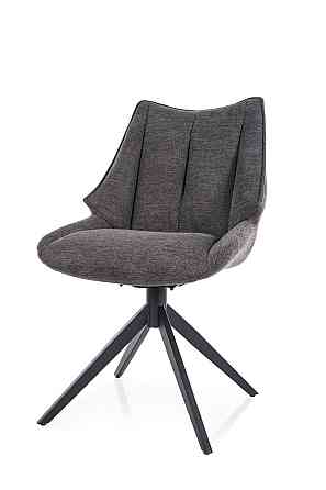 Стілець CODA BREGO чорний каркас/темно-сірий 18 Киев