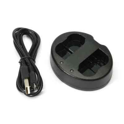 Зарядное устройство для фото PowerPlant Dual Nikon EN-EL14 для двух аккумуляторов (DV00DV3390) Винница