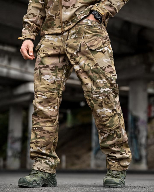 Демисезонный тактический костюм софтшел APOCALYPSE мульткам  ПП8157 Одесса - изображение 8