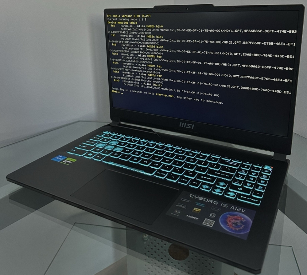 Ноутбук ігровий MSI Cyborg 15 i5-13420H/16GB/512 RTX4050 144Hz Київ - фото 5