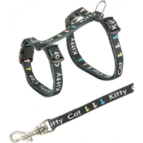 Шлейка з повідцем Trixie для кошенят Kitty Cat нейлон 21-33 см/8 мм Київ - фото 3