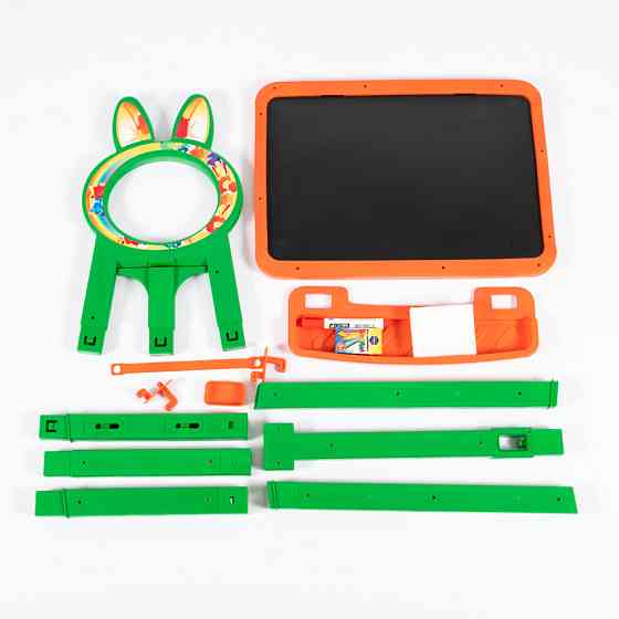 Розвиваюча дошка для малювання магнітна 013777/3 оранжево-зелена Вінниця