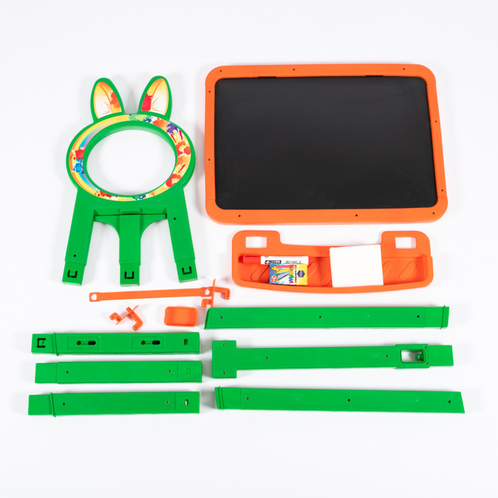 Розвиваюча дошка для малювання магнітна 013777/3 оранжево-зелена Вінниця - фото 3