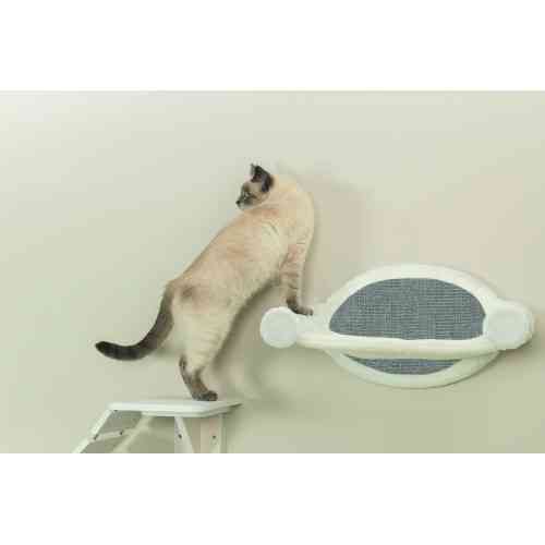 Гамак Trixie настінний для котів 54 х 28 х 33 см біло-сірий Київ