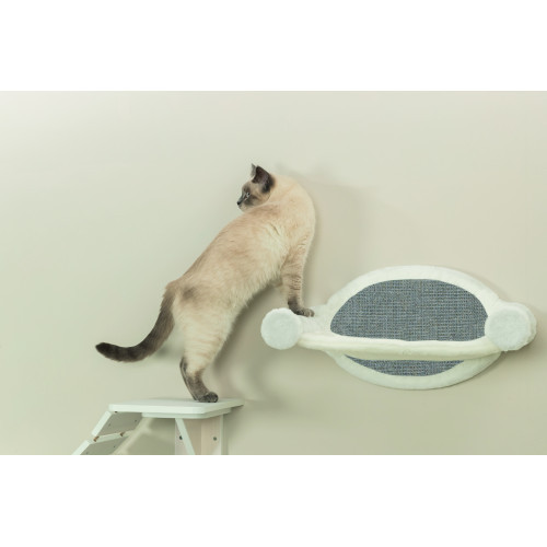 Гамак Trixie настінний для котів 54 х 28 х 33 см біло-сірий Київ - фото 5