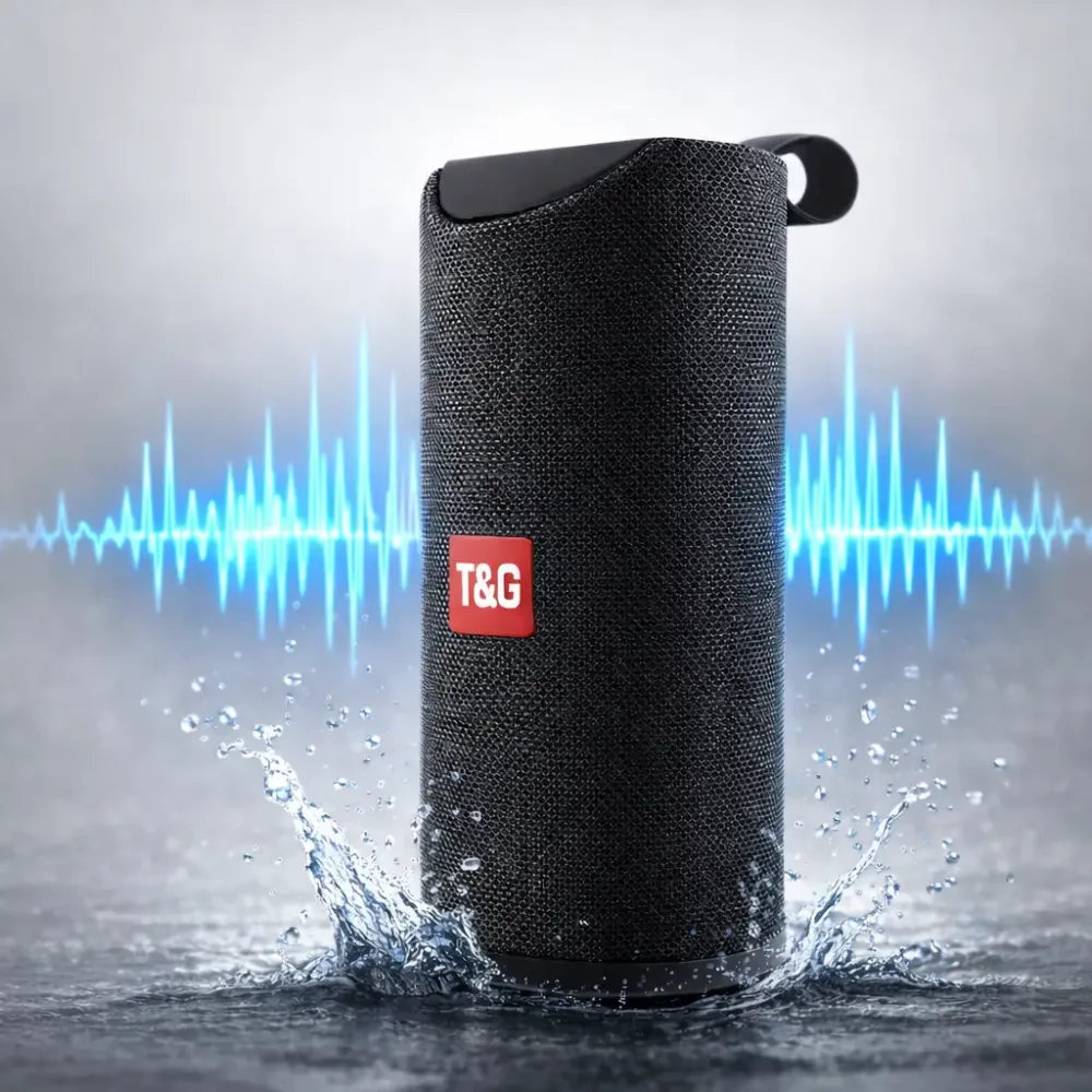 Портативная колонка TiG TG113 с Bluetooth и защитой от влаги Коломыя - изображение 1