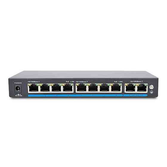 POE-комутатор ATIS PoE-1010-8P/250m Ні Харків