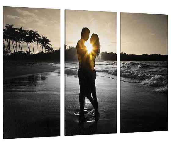Модульная картина Пара на пляже Art-231_XXL 53x100 см Киев