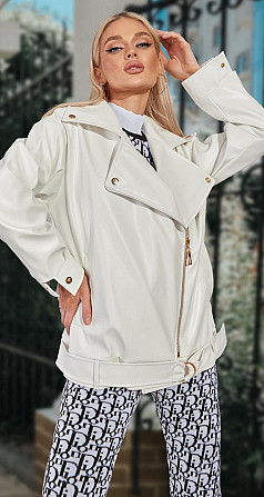 Кожаная куртка OVERSIZE Киев - изображение 9