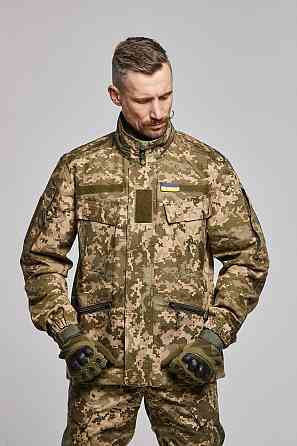 Армійська військова чоловіча куртка піксель польова тактична демісезонна куртка без піздкладок Львів