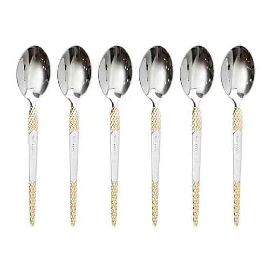 Набор чайных ложек из нержавеющей стали, 6 шт. Киев