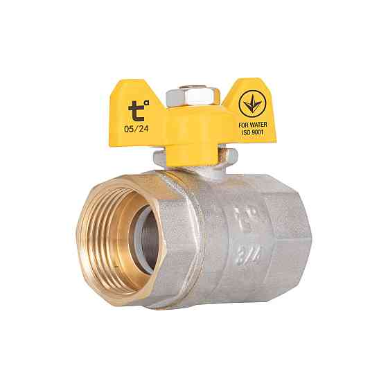 Кран кульовий Thermo Alliance Base 3/4" ВР для газу (метелик) SD602G20 Київ